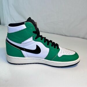 Nike Air Jordan 1 Retro High Sneakers Lucky Green Women’s Size 7.5